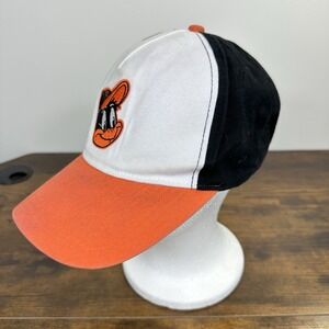 Baltimore Orioles Cartoon Bird Hat Dugout Club Retro 2000s MLB Strapback Cap